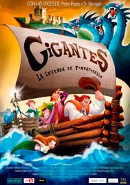 Cartel de Gigantes. La leyenda de Tombatossals