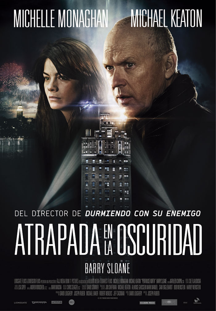 Atrapada en la oscuridad - cartel