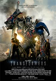 Cartel de Transformers 4: La era de la extinción