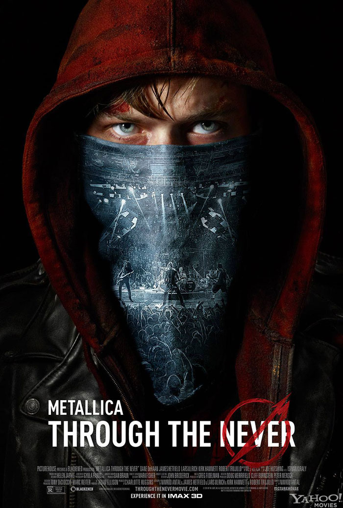 Metallica Through the Never - cartel