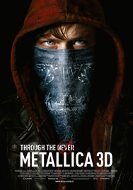 Cartel de Metallica Through the Never
