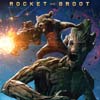 Guardianes de la galaxia cartel reducido Rocket y Groot