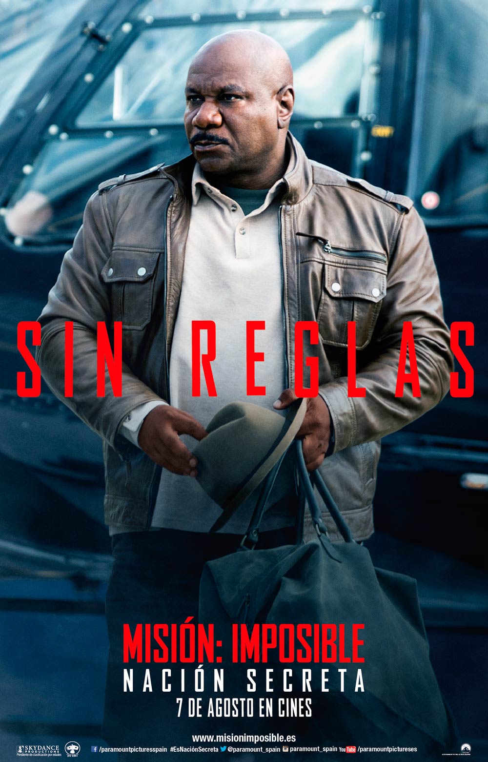 Misión imposible Nación secreta cartel de la película 3 de 7 Ving