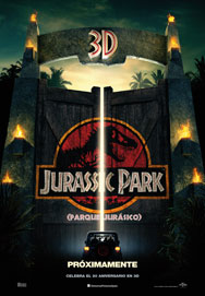 Cartel de Parque Jurásico 3D