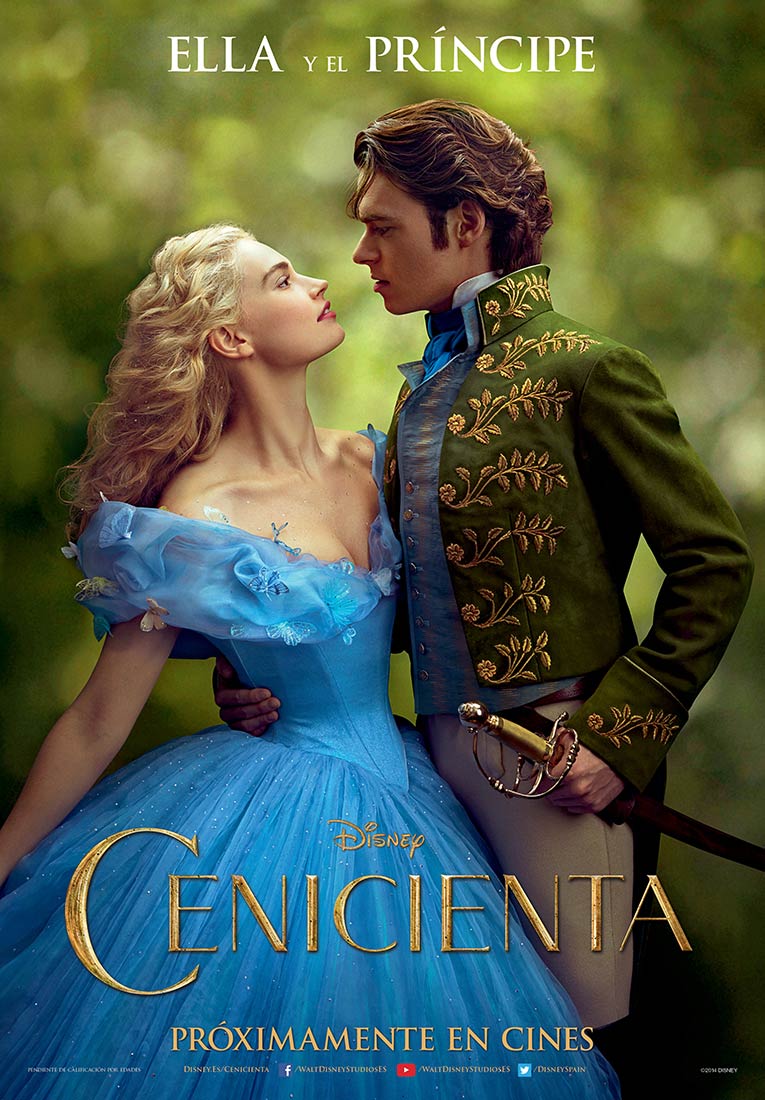 Cenicienta - cartel Ella y el príncipe