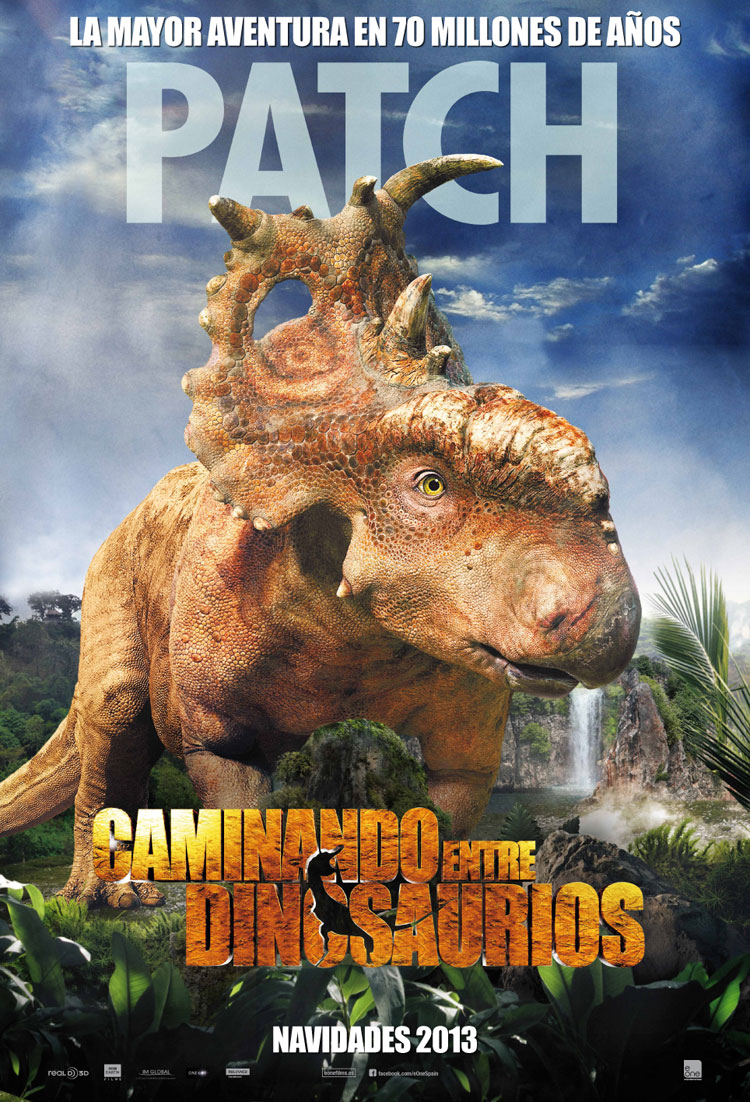 Caminando entre dinosaurios cartel de la película 4 de 6: Patch