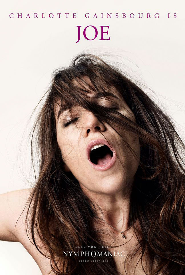 Nymphomaniac - cartel Charlotte Gainsbourg es Joe