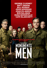 Cartel de Monuments men