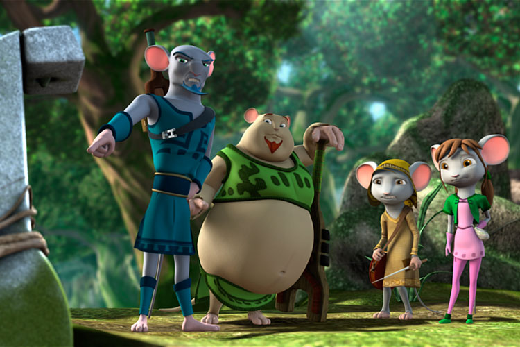 Rodencia y el diente de la princesa