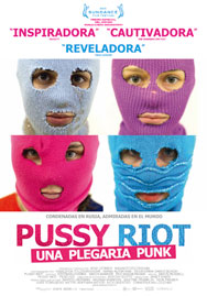 Cartel de Pussy Riot: Una plegaria punk