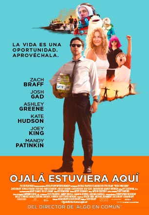 Ojalá estuviera aquí - cartel