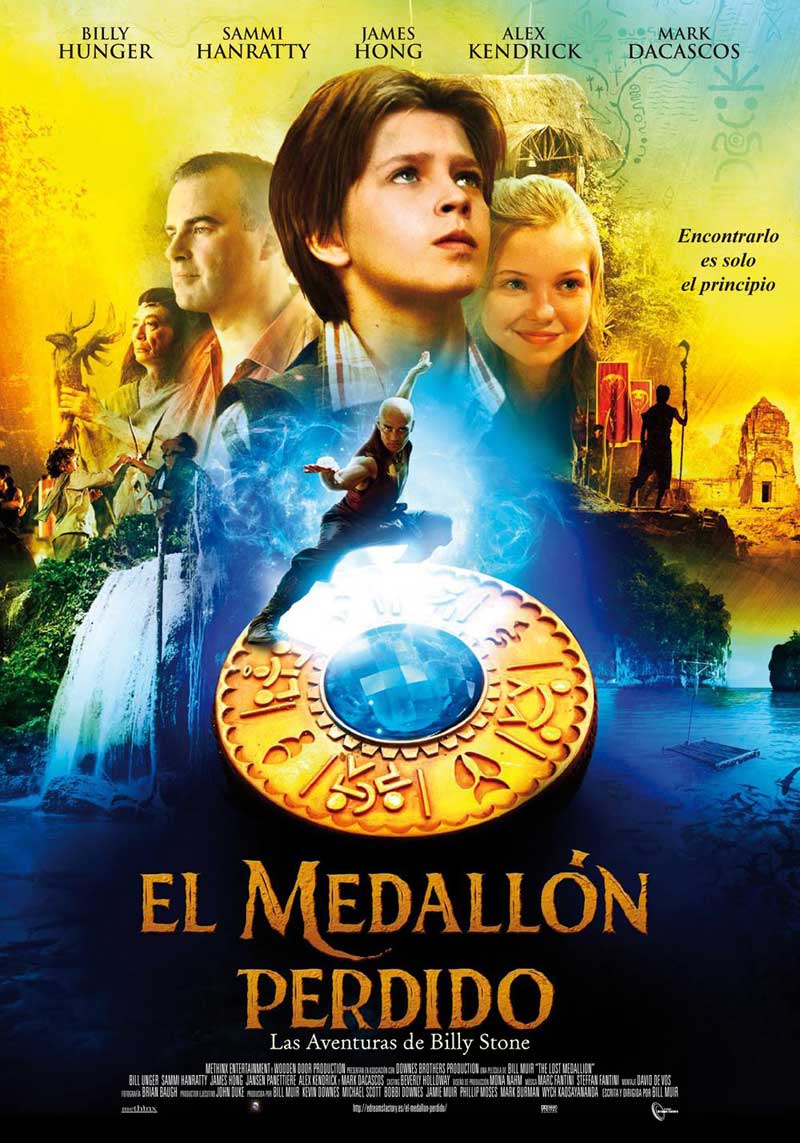 El medallón perdido. Las aventuras de Billy Stone - cartel
