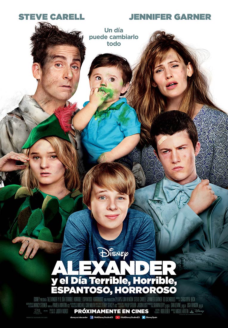 Alexander y el día terrible, horrible, espantoso, horroroso - cartel después