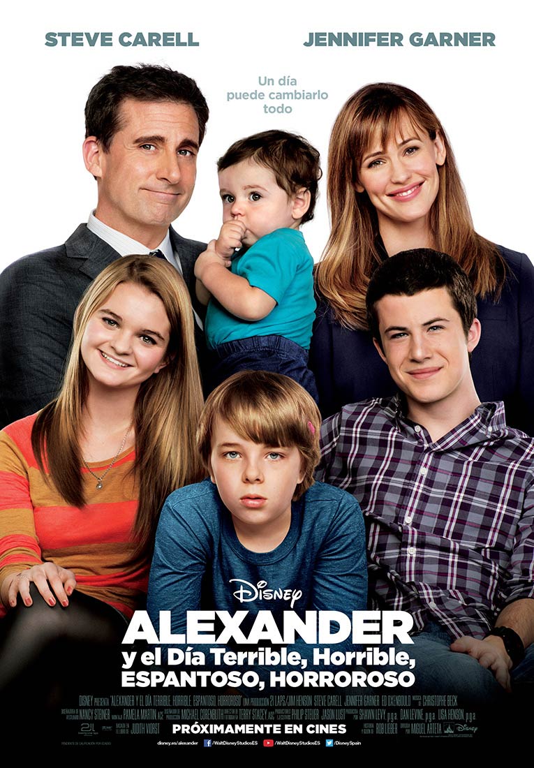 Alexander y el día terrible, horrible, espantoso, horroroso - cartel antes
