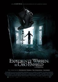 Cartel de Expediente Warren: El caso enfield (The conjuring)