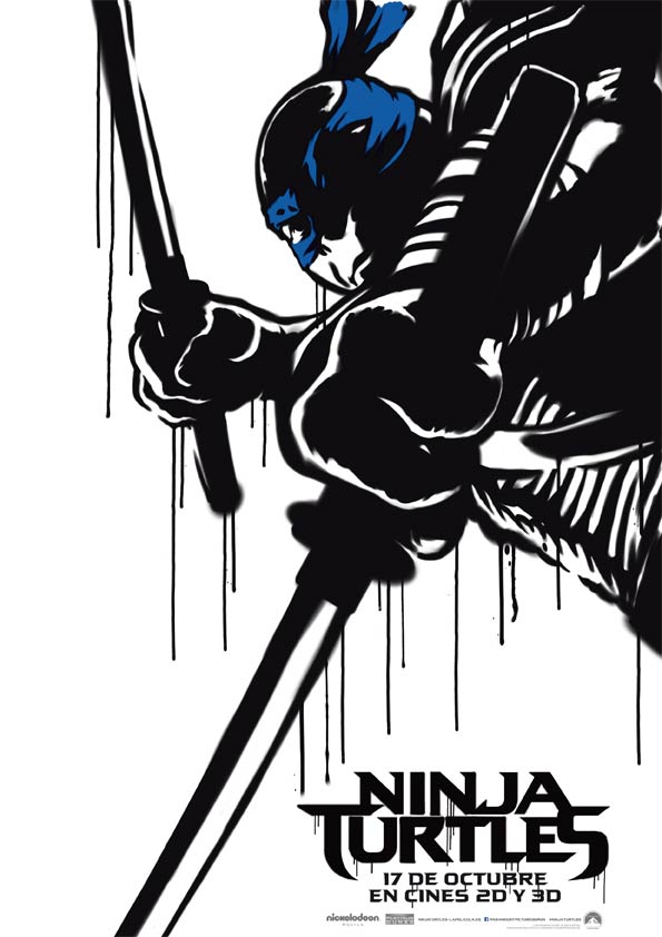 Ninja Turtles - cartel Leonardo