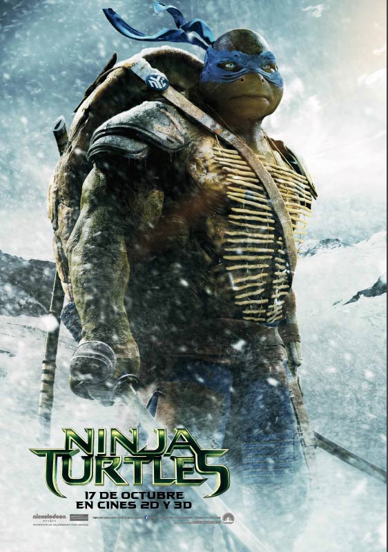 Ninja Turtles - cartel Leonardo