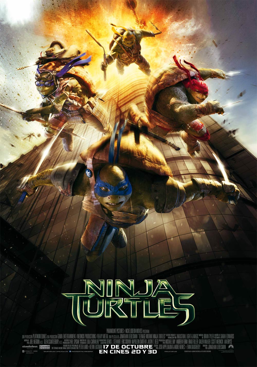 La nueva película de las Tortugas Ninja arrasa entre la crítica -  Meristation
