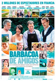 Cartel de Barbacoa de amigos