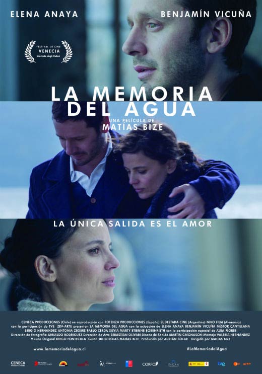 La memoria del agua - cartel