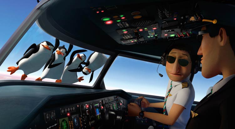 Los pingüinos de Madagascar