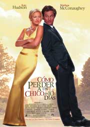 Cartel de Cómo perder a un chico en 10 días