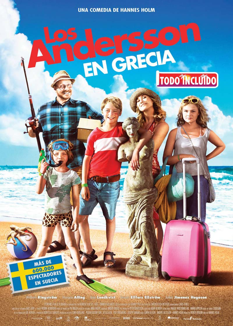 Los Andersson en Grecia - Todo incluido - cartel