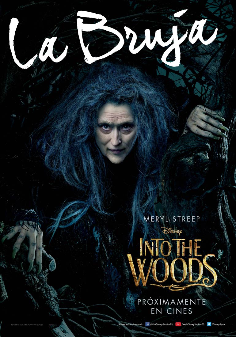 Into the woods - cartel La bruja