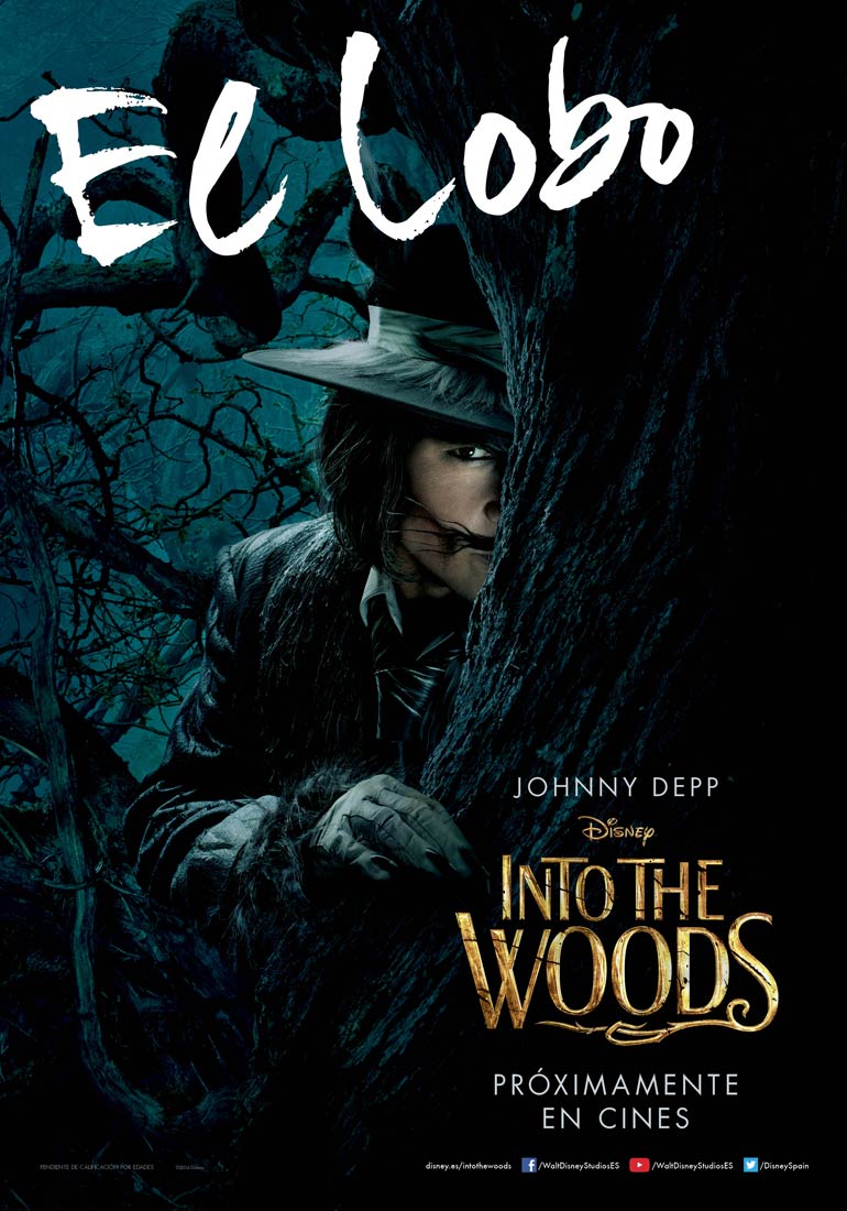Into the woods - cartel El lobo