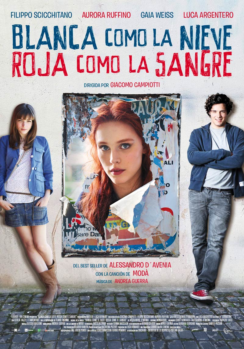 Blanca como la nieve, roja como la sangre - cartel