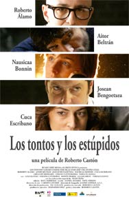 Cartel de Los tontos y los estúpidos