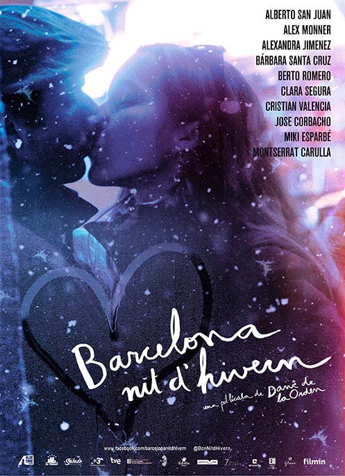 Barcelona, noche de invierno - cartel