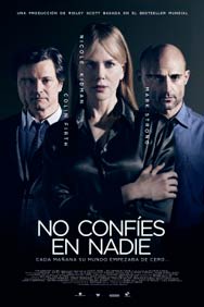 Cartel de No confíes en nadie