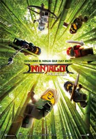 Cartel de La Lego Ninjago película