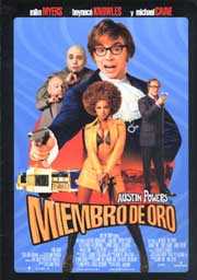 Cartel de Austin Powers en Miembro de Oro