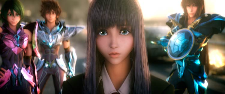 Los caballeros del zodiaco, la leyenda del santuario