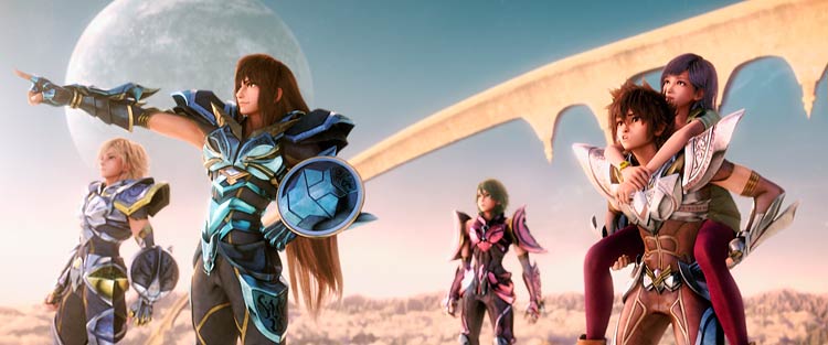 Los caballeros del zodiaco, la leyenda del santuario