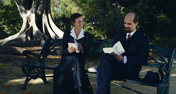 La luz con el tiempo dentro 