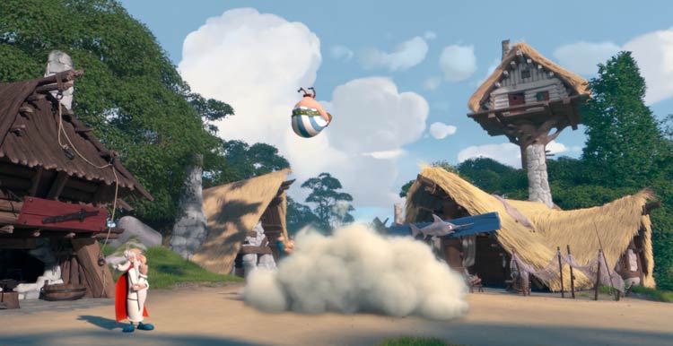 Astérix: La residencia de los dioses