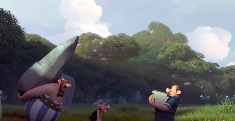 Astérix: La residencia de los dioses