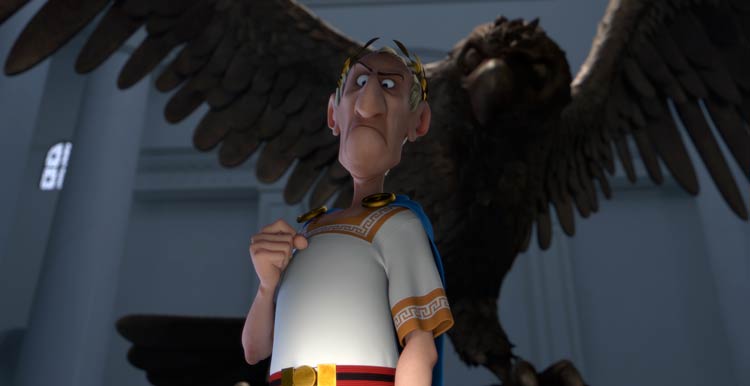 Astérix: La residencia de los dioses