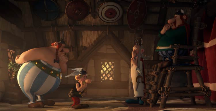 Astérix: La residencia de los dioses