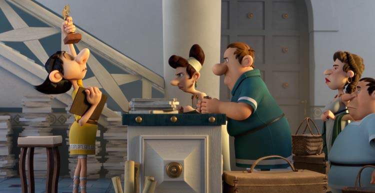 Astérix: La residencia de los dioses