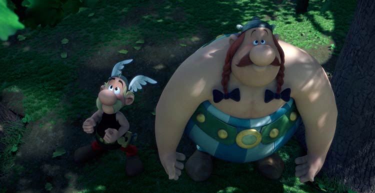 Astérix: La residencia de los dioses