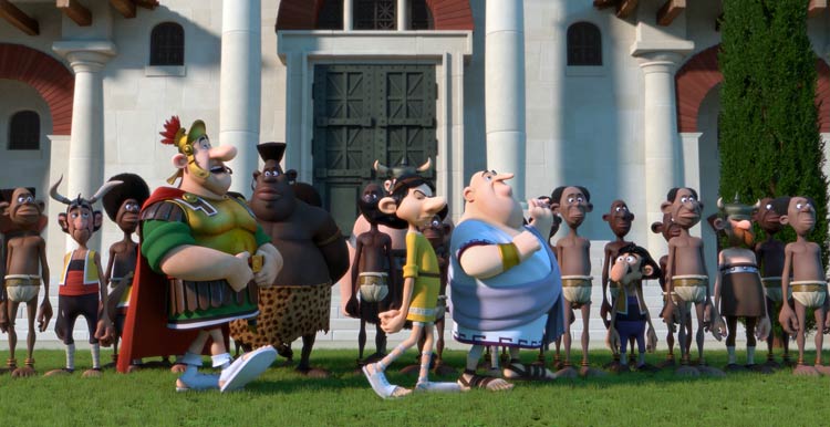 Astérix: La residencia de los dioses