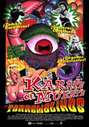 Cartel de Kárate a muerte en Torremolinos