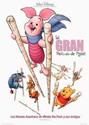 Cartel de La gran película de Piglet