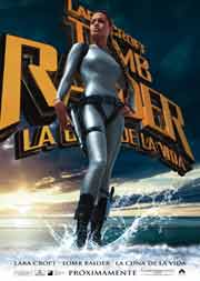Cartel de Lara Croft Tomb Raider, La cuna de la vida