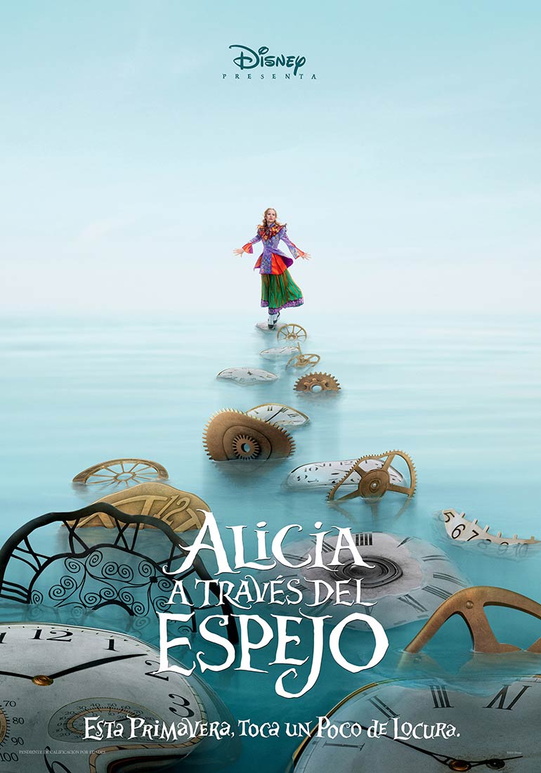Alicia a través del espejo - cartel