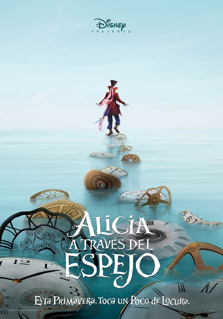 Alicia a través del espejo - cartel